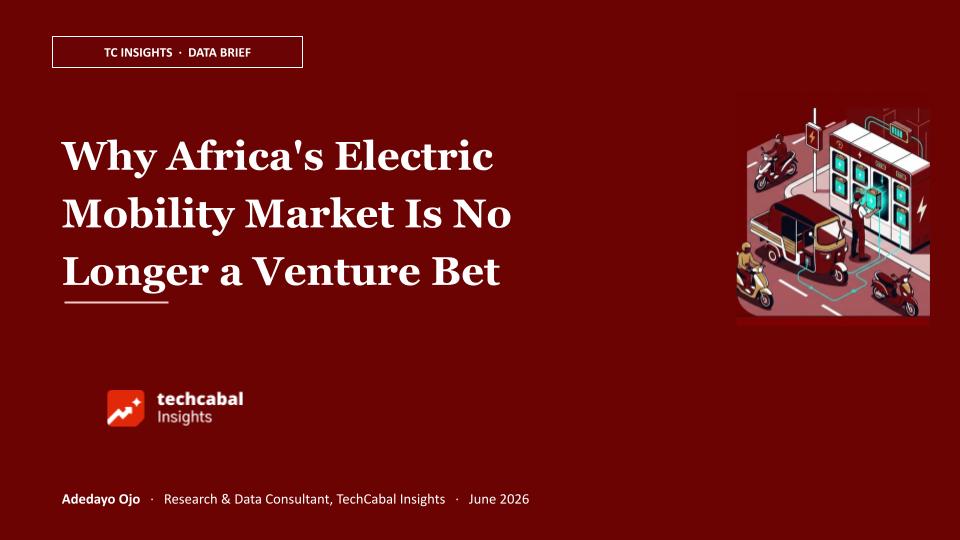 Why Africa’s Electric Mobility Market Is No Longer a Venture Bet